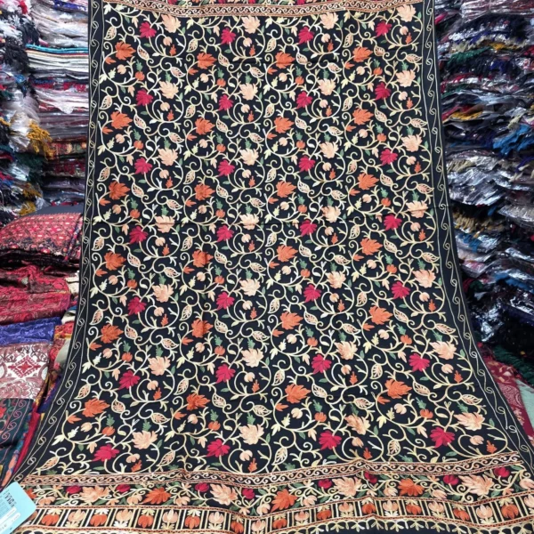 Indian Kashmiri Shawl JKK - Code 3153