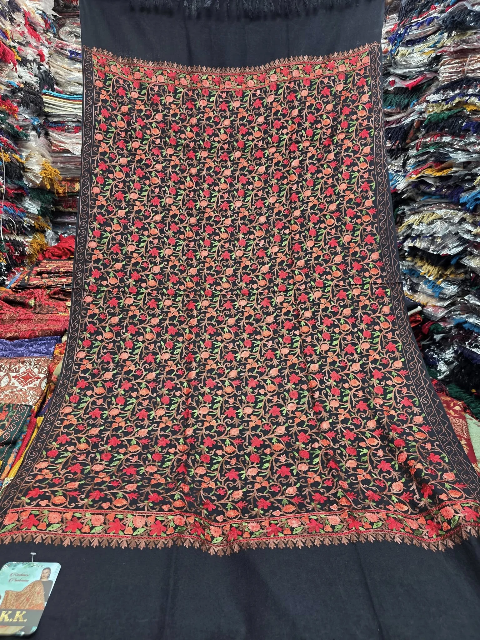 Safa 2 Indian Kashmiri Shawl Jkk - Code Safa - Image 1