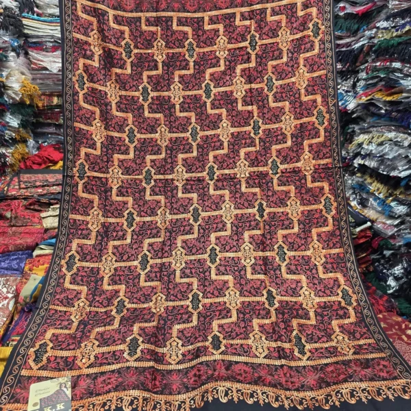 Indian Kashmiri Shawl JKK - Code Sheeza