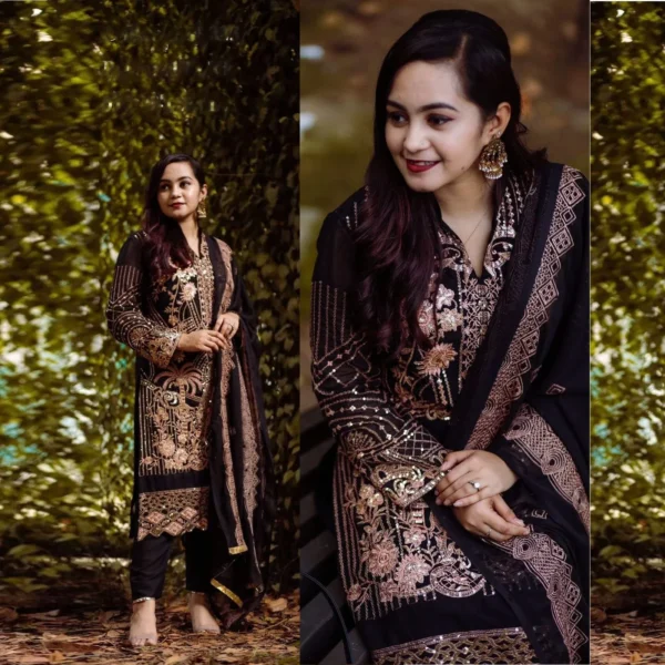 Premium Georgette Dress - UN3036