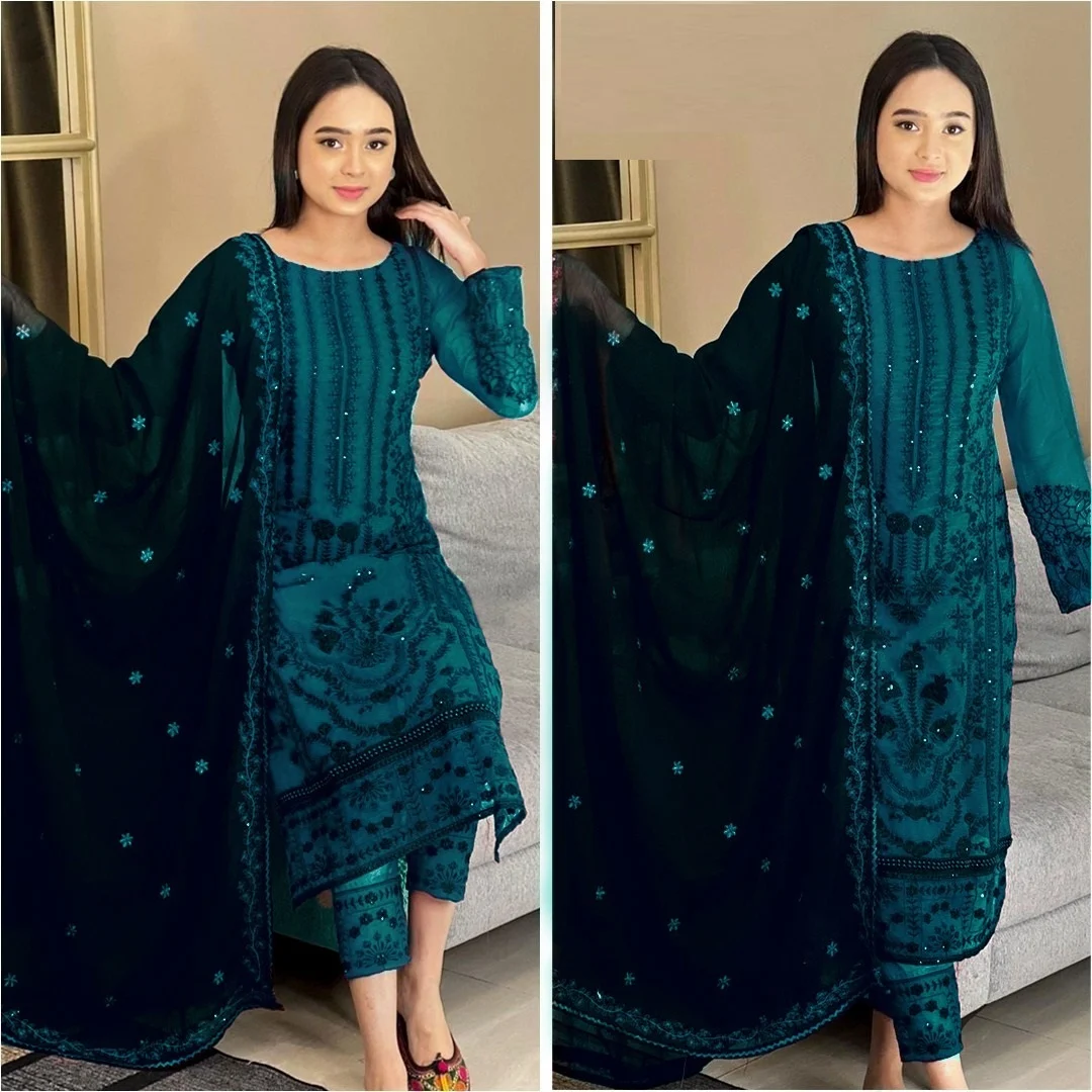 UN3210-2290 Premium Georgette Dress - Un3210 - Image 1