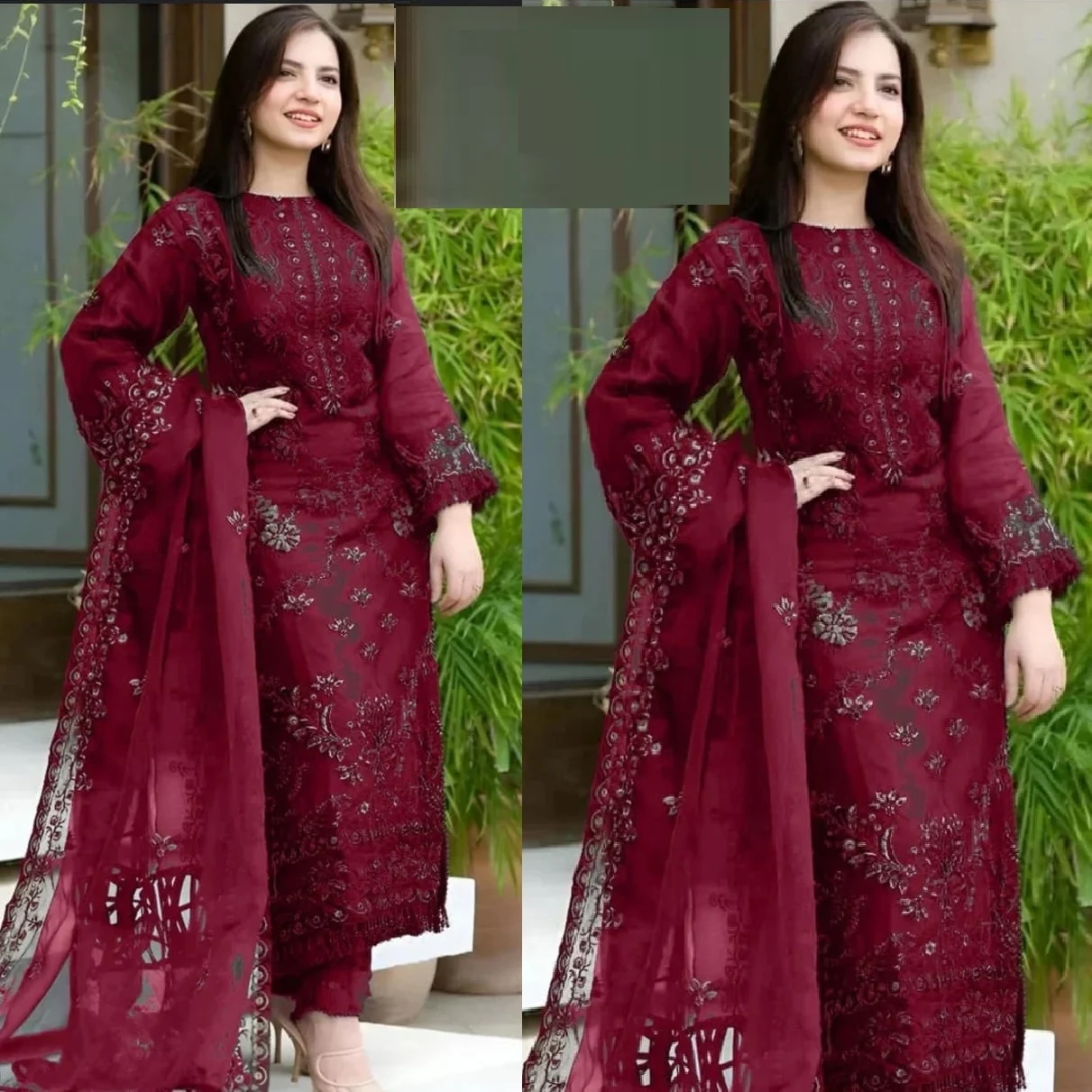 UN3388-2190 Premium Georgette Dress - Un3388 - Image 1